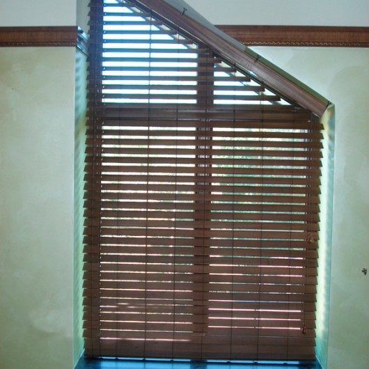 Фото Деревянные жалюзи неправильной формы в Кишиневе, Молдове - 1